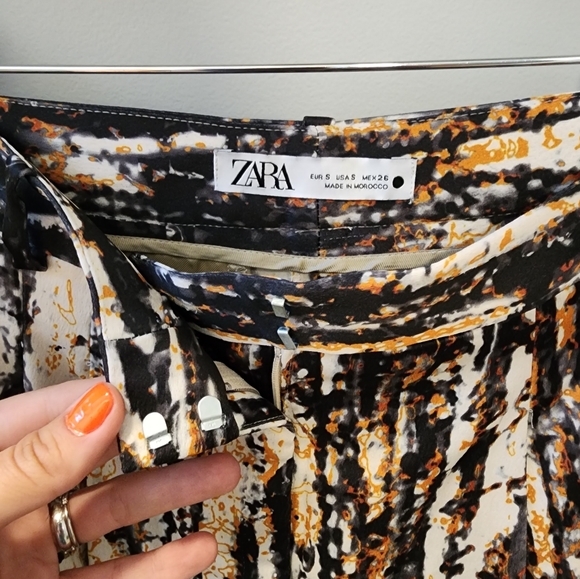 ZARA Wide-Leg Pants - Picture 6 of 8